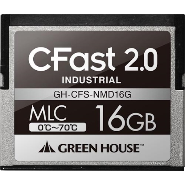 CFast2.0 SATA6.0Gb/s MLC 0`70 16GB GH-CFS-NMD16G