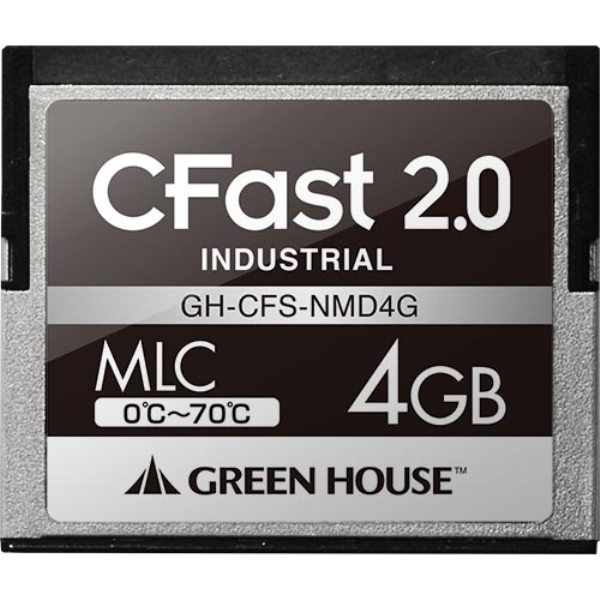 CFast2.0 SATA6.0Gb/s MLC 0`70 4GB GH-CFS-NMD4G