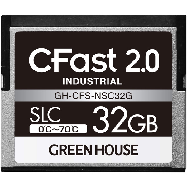 CFast2.0 SLC 0x`70x 32GB 3Nۏ GH-CFS-NSC32G