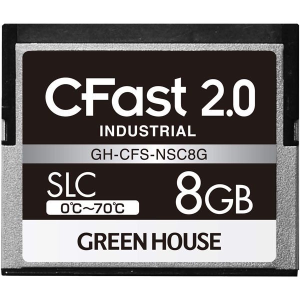 CFast2.0 SLC 0x`70x 8GB 3Nۏ GH-CFS-NSC8G