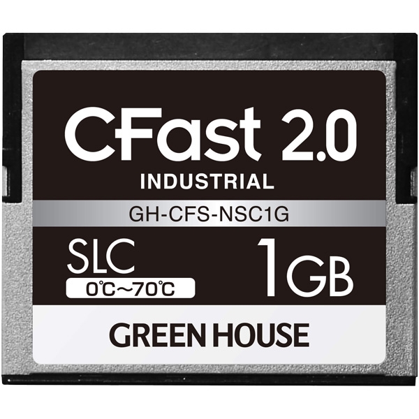 CFast2.0 SLC 0x`70x 1GB 3Nۏ GH-CFS-NSC1G