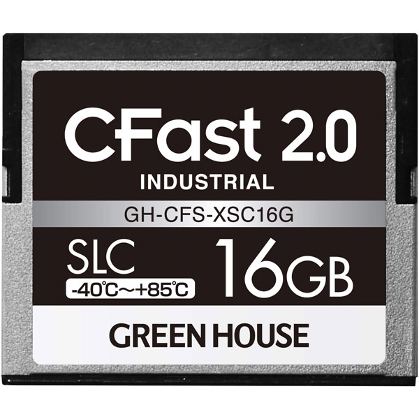 CFast2.0 SLC -40x`85x 16GB 3Nۏ GH-CFS-XSC16G