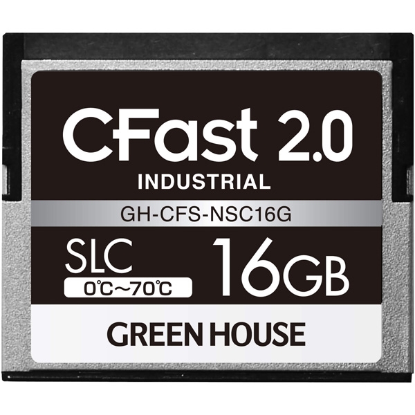 CFast2.0 SLC 0x`70x 16GB 3Nۏ GH-CFS-NSC16G