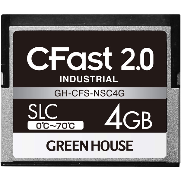 CFast2.0 SLC 0x`70x 4GB 3Nۏ GH-CFS-NSC4G