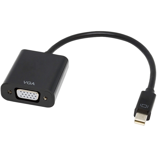 MiniDisplayPort-VGA(M-F)ϊA_v^ GH-MDAVGA15-BK