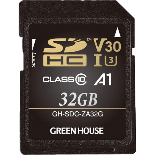 SDHCJ[h UHS-I U3 V30 A1 32GB GH-SDC-ZA32G