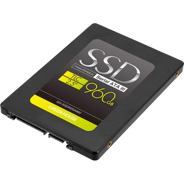 SSD 2.5C` SATA 6Gb/s TLC 960GB 3Nۏ GH-SSDR2SA960