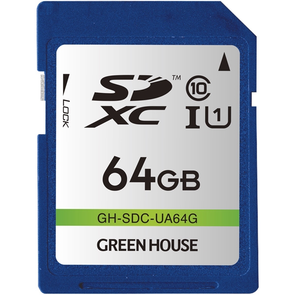 SDXCJ[h UHS-I U1 NX10 64GB GH-SDC-UA64G