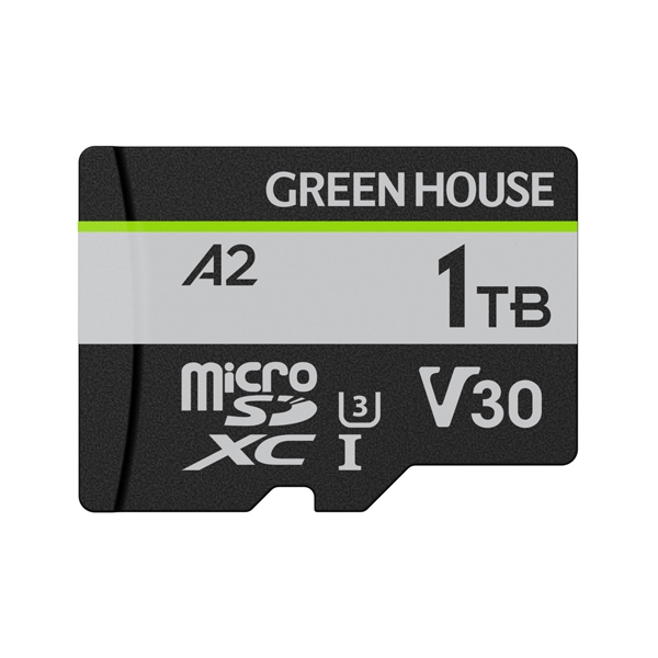 microSDXCカード UHS-I U3 V30 A1/A2 1TB GH-SDM-ZB1TB