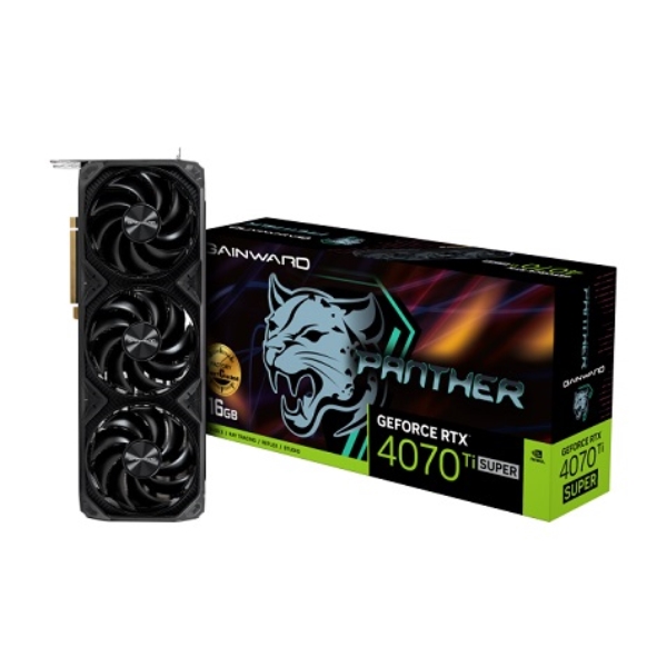 OtBbN{[h GAINWARD RTX4070Ti SUPER PANTHER OC 16GB GDDR6X 256bit 3-DP HDMI NED47TSS19T2-1043Z-G