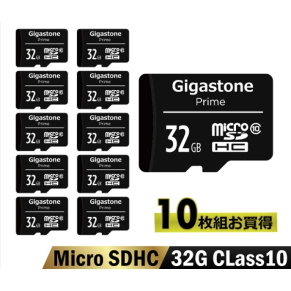 microSDHCJ[h 32GB 10Zbg SDJ[hP[Xt NX10 (Class10)XybN }CNSDJ[h Full HDrfIʐ^Ή GJM10-32G10PK