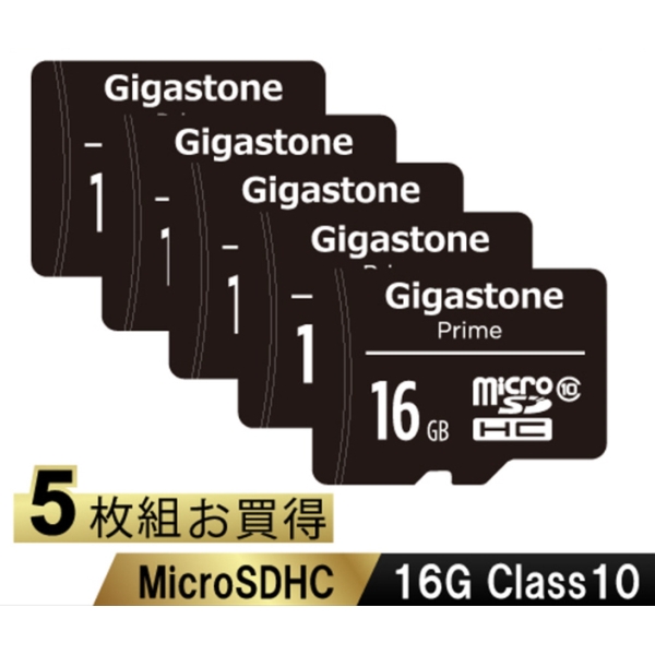 microSDHCJ[h 16GB 5Zbg SDJ[hP[Xt NX10 (Class10)XybN }CNSDJ[h Full HDrfIʐ^Ή GJM10-16G5PK