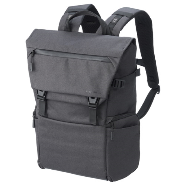 プラスシェル シティ フラップバックパック12 G05 カメラバッグ ブラック SP-CT05FPBP12BK