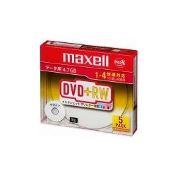 f[^pDVD+RW 1-4{ 4.7GB 1^P[X5pbN v^u D+RW47PWB.S1P5S A