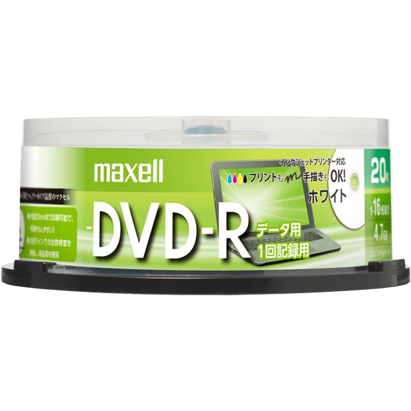 f[^pDVD-R 4.7GB 1-16{ v^uzCg 20XshP[X DR47PWE.20SP