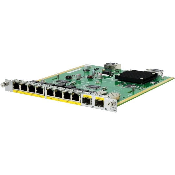 HPE MSR 8port BASE-T/2port Combo Switch HMIM Module JG741A