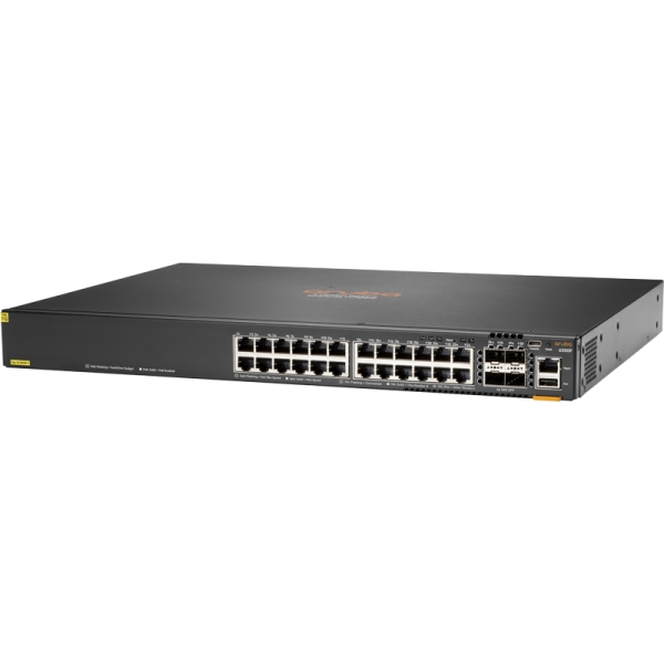 HPE Aruba 6300F 24G Class 4 PoE 4SFP56 Switch JP en JL666A#ACF