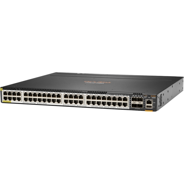 HPE Aruba 6300M 48 Smart Rate 5 Class 6 PoE 4SFP56 Switch JL659A