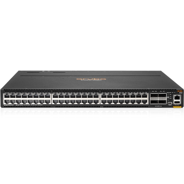HPE Aruba Networking CX 8360 48 Smart Rate 1/2.5/5/10G 4QSFP28 v2 Back-to-Front 3Fan 2PSU Switch Bundle JL707C#ACF