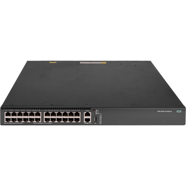 HPE Networking Comware 5600HI 24 MGig 1/2.5/5/10G Class8 PoE 1-slot Switch S0S34A