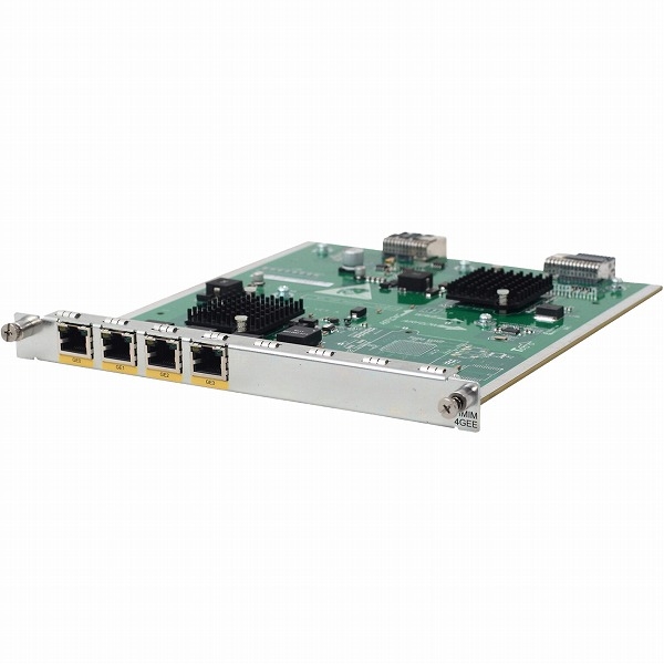 HPE FlexNetwork MSR 4-ports Gig-T HMIM-V2 Module S0W32A