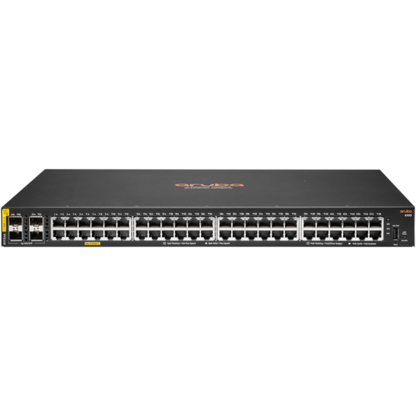 HP(Enterprise) HPE Aruba Networking CX 6100 48G Class4 PoE 4SFP+