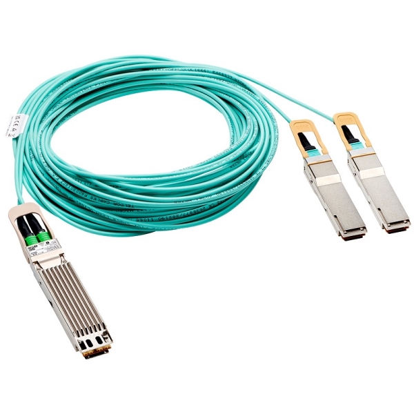 InfiniBand HDR OSFP to 2xQSFP56 Xvb^[ AOCP[u (10m) P45733-B21