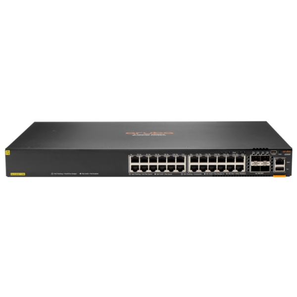 HPE Aruba 6200F 24G Class4 4SFP 370W Switch JP en S0M82A#ACF