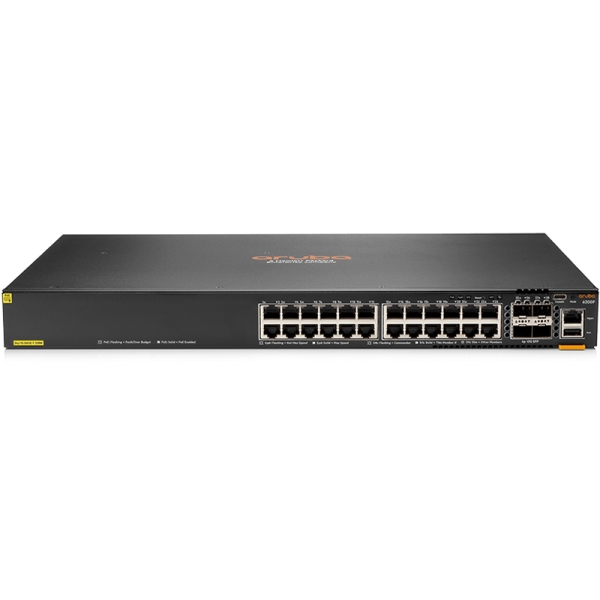 HPE Aruba 6200F 24G Class4 4SFP+ 370W Switch JP en JL725B#ACF