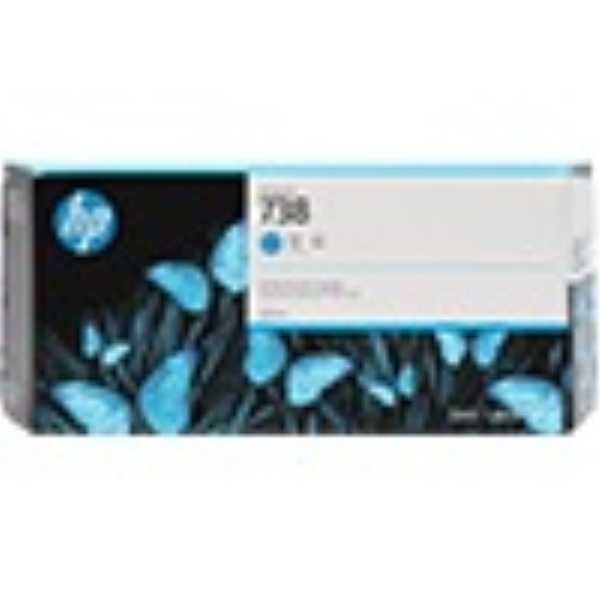 HP(Inc.) HP738インクカートリッジ シアン 300ml 676M6A - NTT-X HP(Inc.) HP738インクカートリッジ シアン 300ml 676M6A - NTT-X