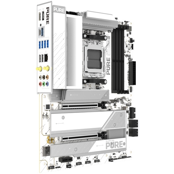 SAPPHIRE ATXマザーボード PURE X870A WIFI 7 52122-02-40G - NTT-X Store