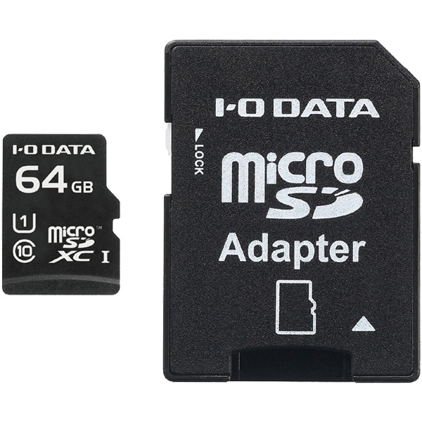 UHS-I UHS Xs[hNX1Ή microSDXC[J[h(SDJ[hϊA_v^[t) 64GB MSDU1-64GR