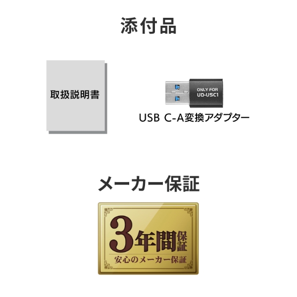 アイ・オー・データ機器 USB Type-C & USB A両対応LTE USBドングル UD