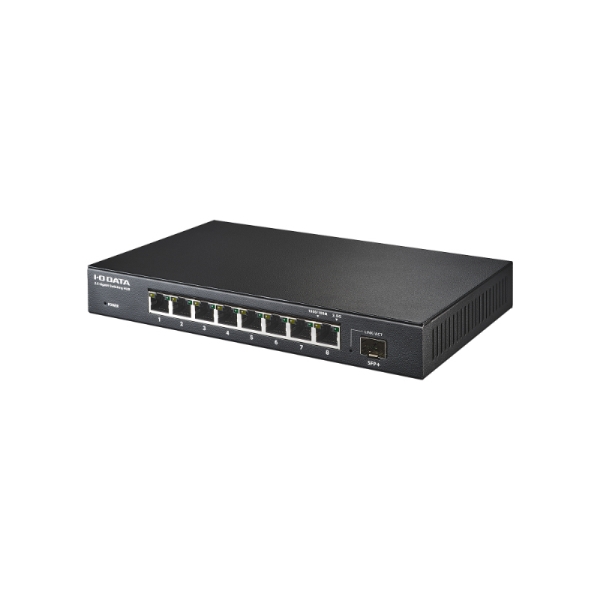 10G対応SFP+搭載2.5Gアンマネージスイッチングハブ 8ポート BSH-QG08
