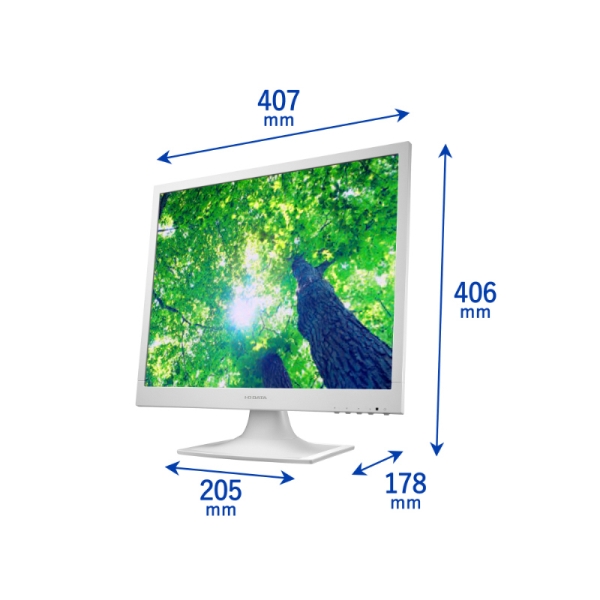 アイ・オー・データ機器 スクエア液晶ディスプレイ 19型/1280