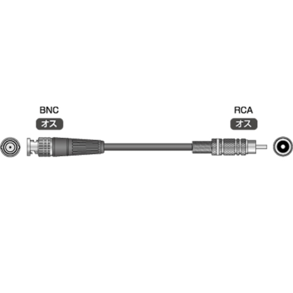 fMpP[u(3C-2V) BNC(IX)-RCA(IX) 100m BNC-RCA-3C100m