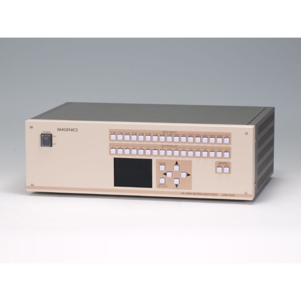 4K HDMI対応4入力4出力マトリックススイッチャー UHX-1616/0404
