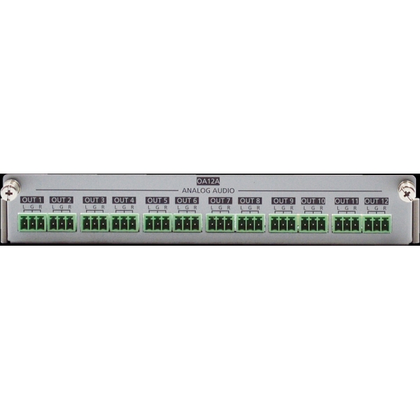 12出力アナログオーディオボード FDX-SOA12A