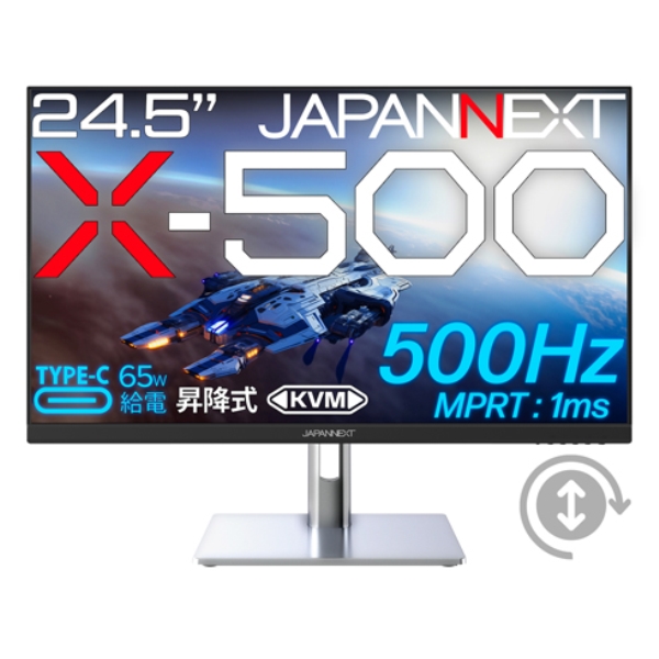 Q[~OtfBXvC 24^/1920×1080/HDMI×2ADP×1AUSB-C×1/ubN/Xs[J[L/1Nۏ JN-IPS24X500FR-H-C6