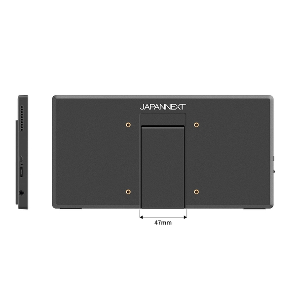JAPANNEXT タッチパネル液晶ディスプレイ 10.1型/1540×720/miniHDMI×1