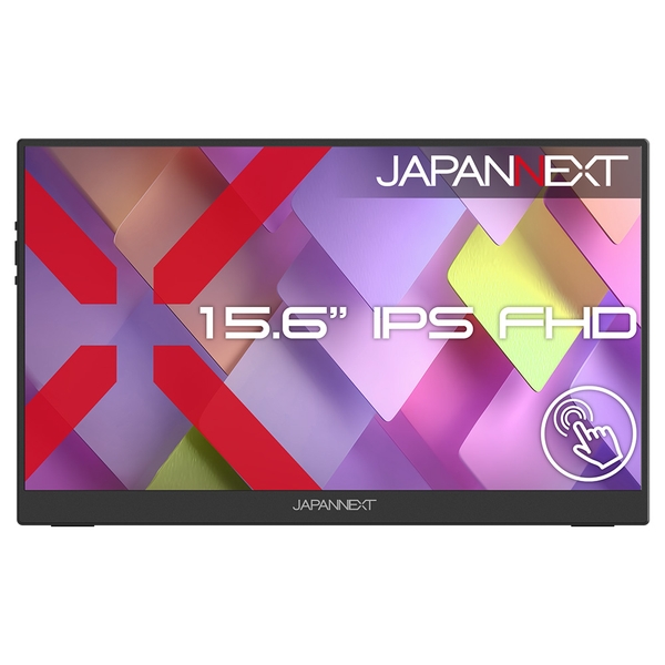 JAPANNEXT タッチパネル液晶ディスプレイ 15.6型/1920×1080/miniHDMI×1