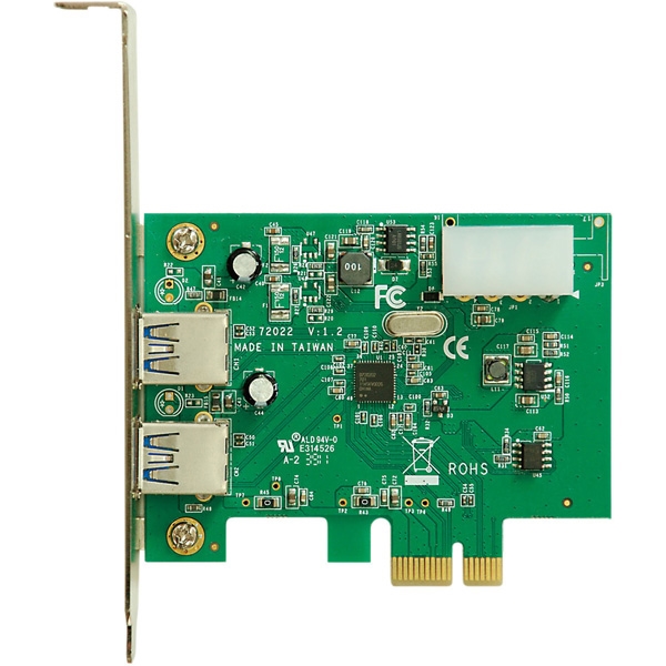 C^[tF[X{[h/USB3.0×2|[g/PCI-Express x1/Renesas PD720202 USB3.0-PCIE-P2 4988755-013543