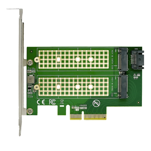 M.2݃{[h(M.2NVMe&M.2SATA SSD) M.2NVST-PCIE 4988755-067522