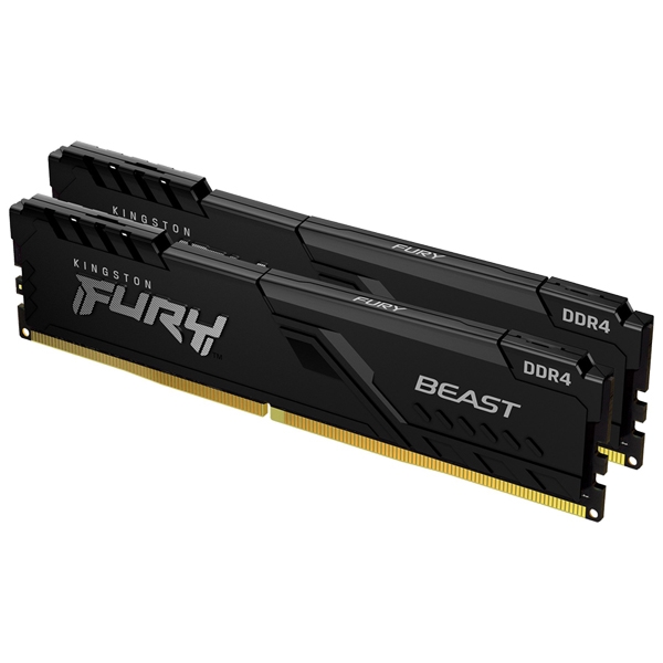 32GB DDR4 3200MHz CL16 DIMM (Kit of 2) FURY Beast Black KF432C16BBK2/32