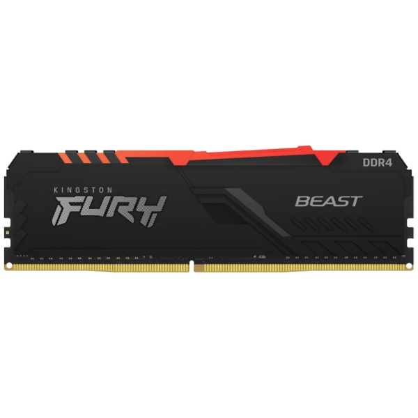 16GB DDR4 2666MHz CL16 DIMM FURY Beast RGB KF426C16BB1A/16