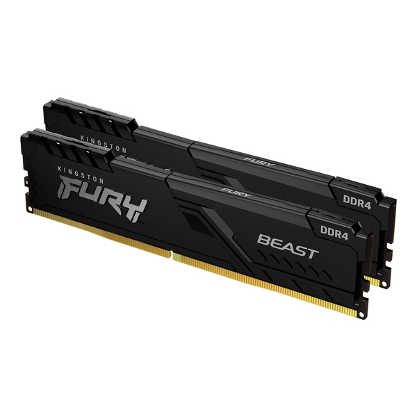 32GB DDR4 3200MHz CL16 DIMM (Kit of 2) FURY Beast Black KF432C16BB1K2/32