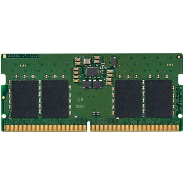 8GB DDR5 4800MHz Non-ECC CL40 SODIMM 1Rx16 KVR48S40BS6-8