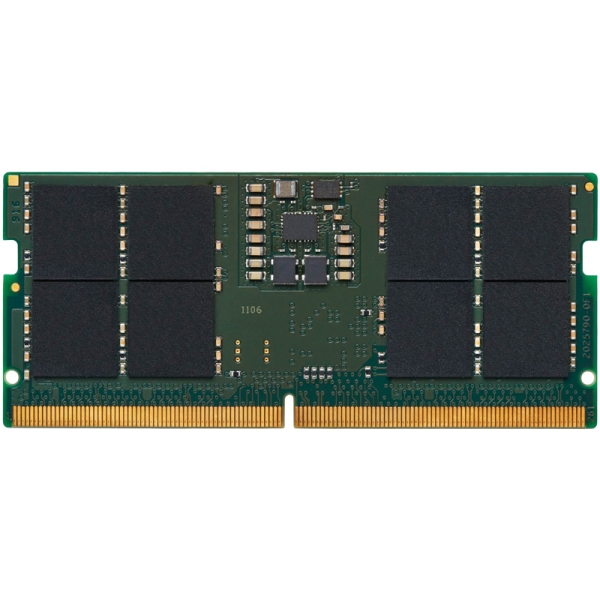 16GB DDR5 4800MHz Non-ECC CL40 SODIMM 1Rx8 KVR48S40BS8-16