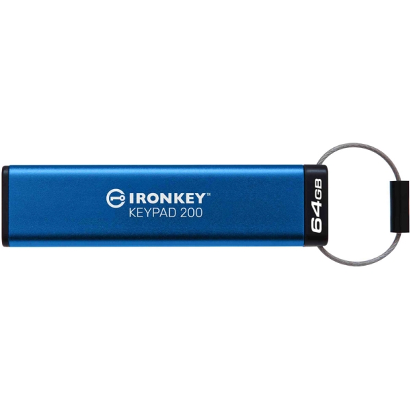 KINGSTON IRONKEY KEYPAD 200 USB 3.2 Gen 1 64GB IKKP200/64GB