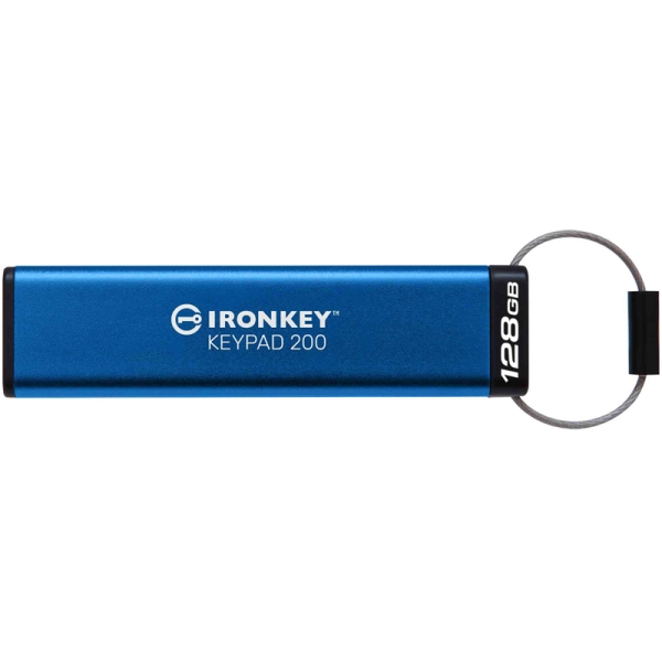 KINGSTON IRONKEY KEYPAD 200 USB 3.2 Gen 1 128GB IKKP200/128GB